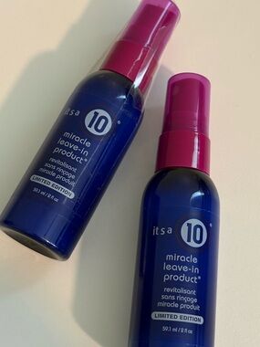 Set of 2 It’s a 10 Miracle Leave-In Products - 2oz each